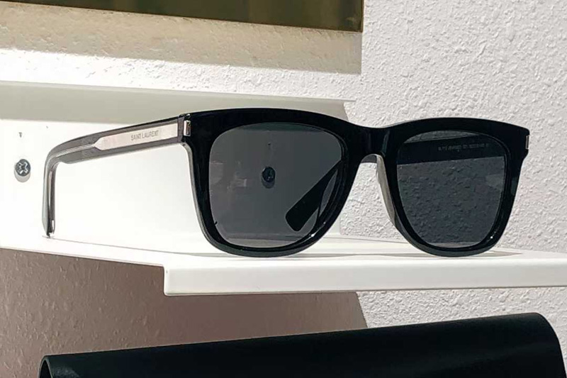 SL712 Sunglasses Black Gray