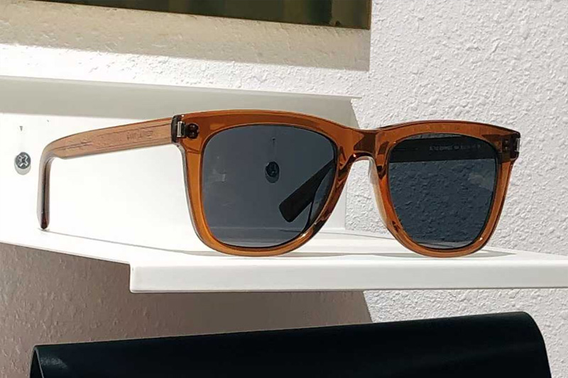SL712 Sunglasses Brown Gray