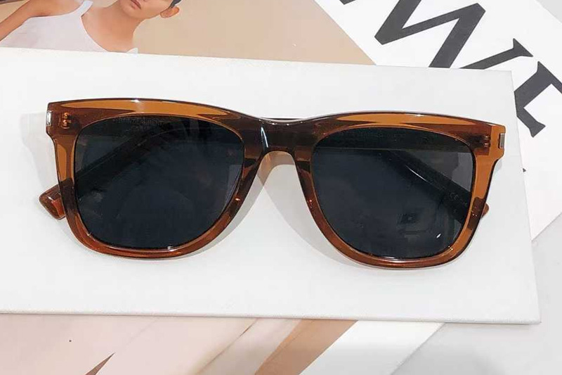 SL712 Sunglasses Brown Gray