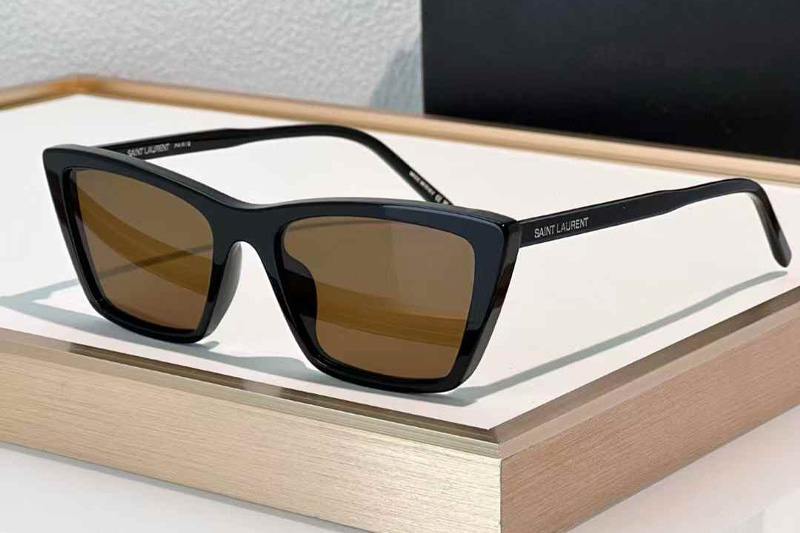 SL737 Sunglasses Black Brown