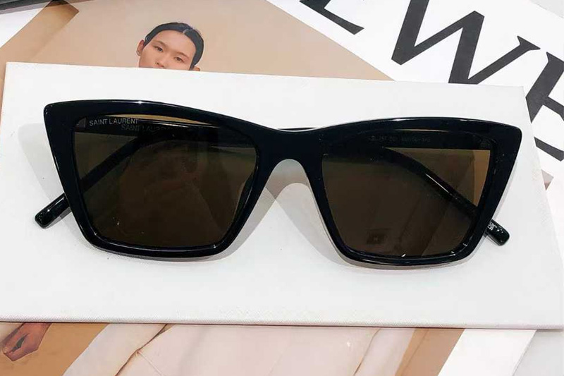 SL737 Sunglasses Black Brown