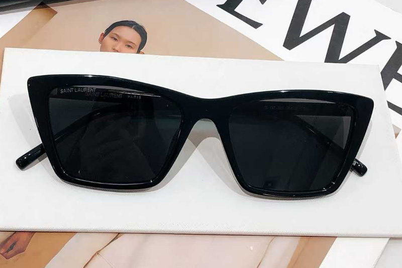 SL737 Sunglasses Black Gray