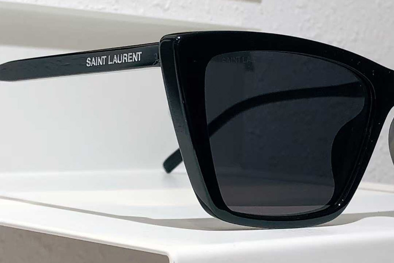 SL737 Sunglasses Black Gray