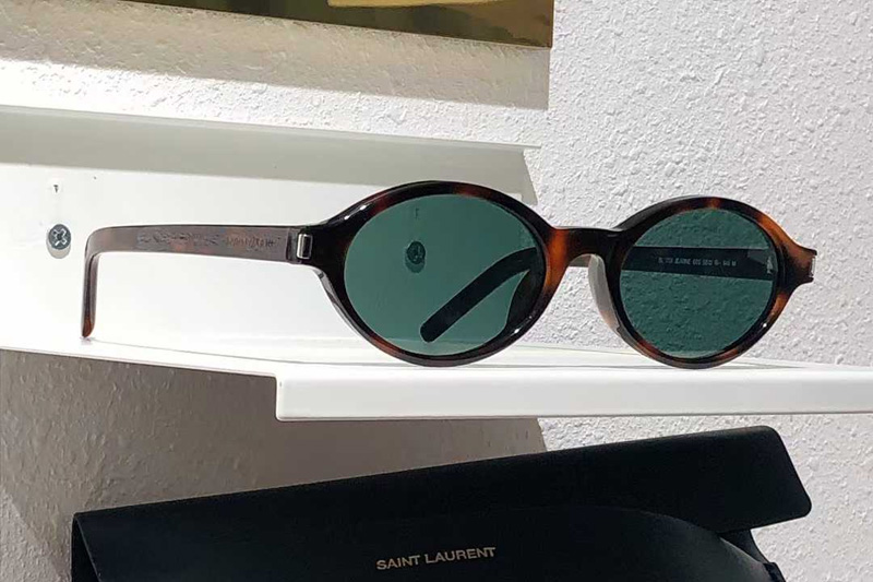 SL751 Sunglasses Tortoise Green