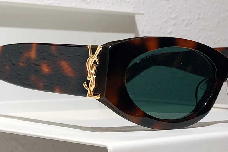SL764 Sunglasses Tortoise Green