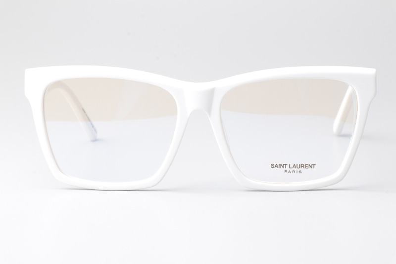 SLM104 Eyeglasses White
