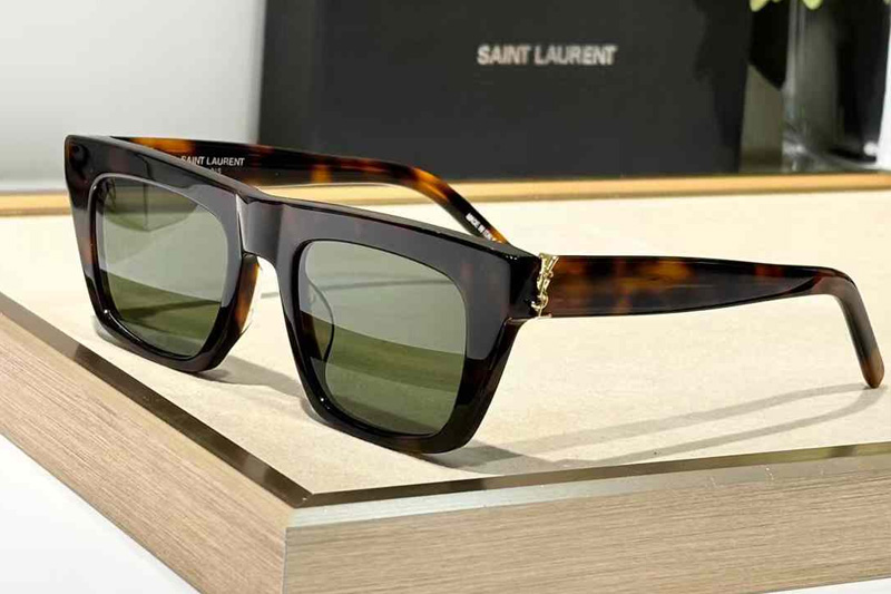 SLM131 Sunglasses Tortoise Green