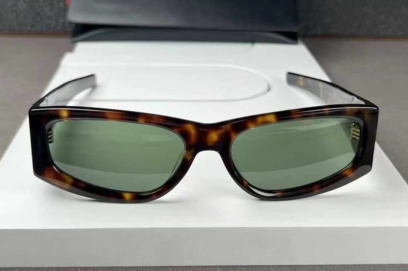 SLM140F Sunglasses Tortoise Green