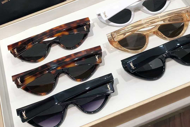 SLM144 Sunglasses Black Gray