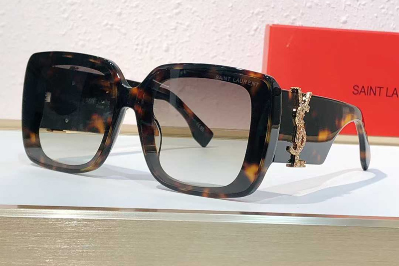 SLM1716L Sunglasses Tortoise Gradient Brown