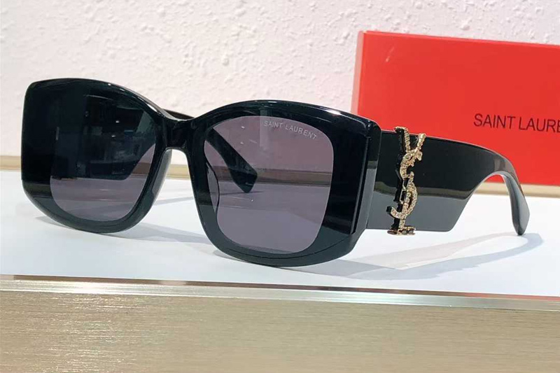 SLM1717L Sunglasses Black Gray