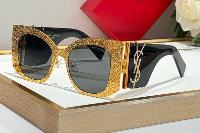 SLM242 Sunglasses Gold Gray