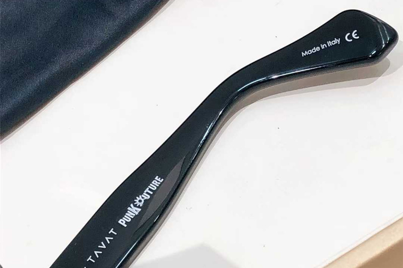 SM004 Sunglasses Black Purple