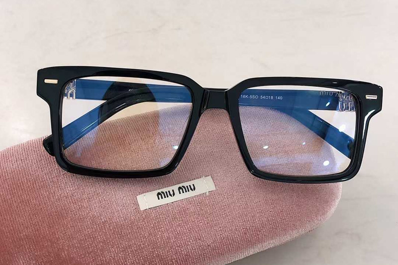 SMU13ZS Eyeglasses Black