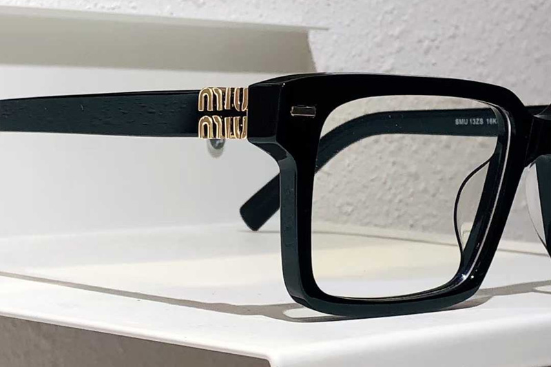 SMU13ZS Eyeglasses Black