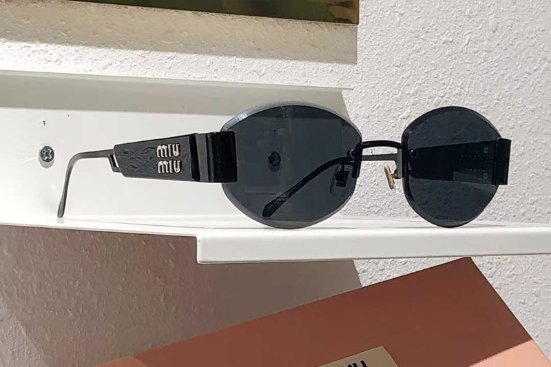 SMU17ZS Sunglasses Black Gray