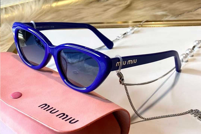 SMU22W Sunglasses Blue Gradient Blue