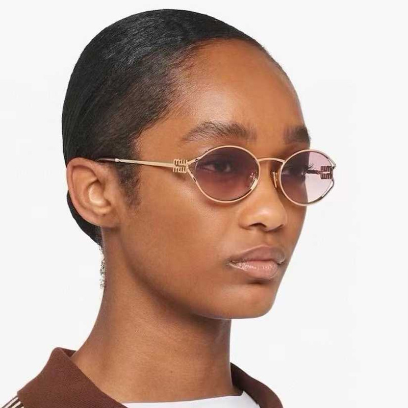 SMU52Y Sunglasses Gold Gradient Pink