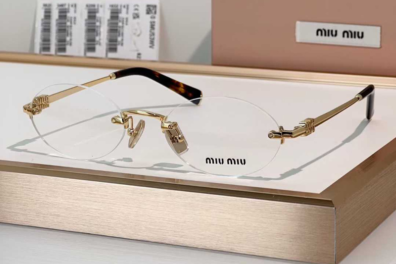SMU53WV Eyeglasses Gold