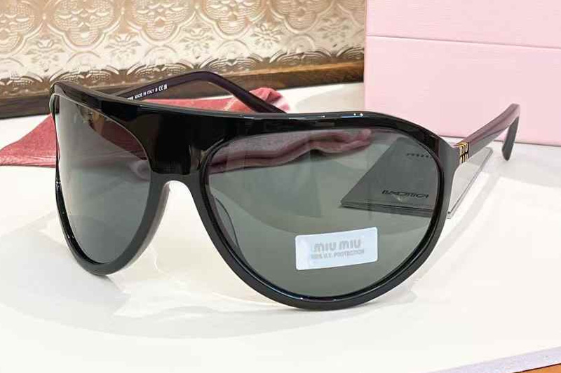 SMUA01S Sunglasses Black Gray