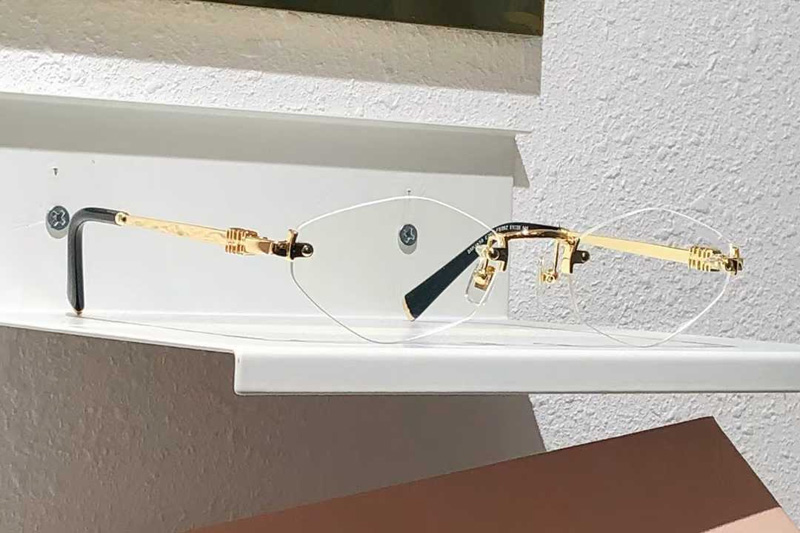 SMUA55 Eyeglasses Gold