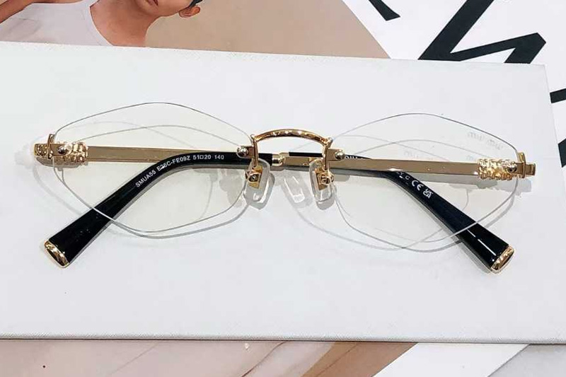 SMUA55 Eyeglasses Gold