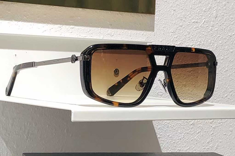 SPP008M Sunglasses Tortoise Gradient Brown