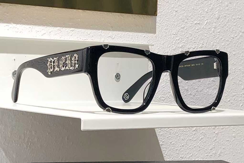 SPP042W Sunglasses Black Silver Clear