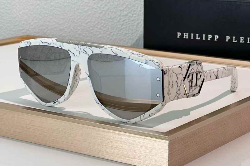 SPP093 Sunglasses White Mirror