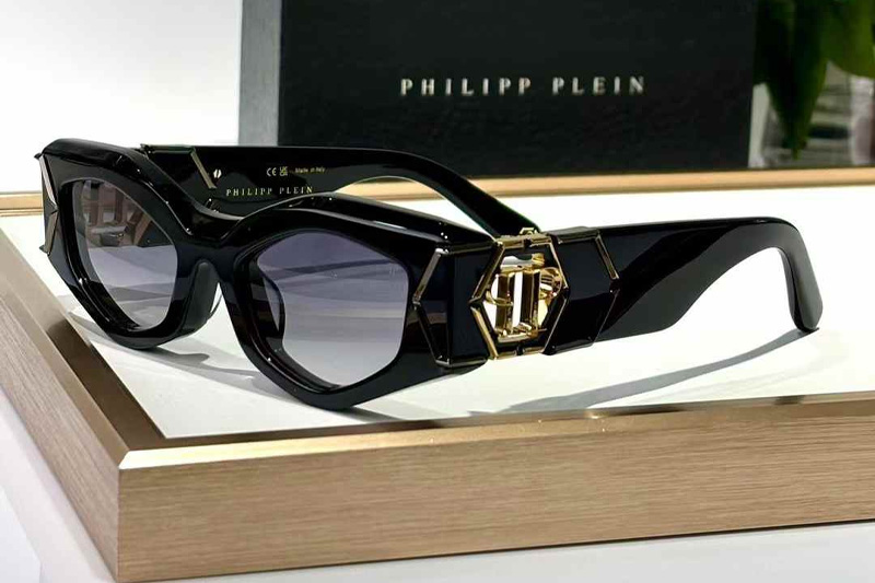 SPP136 Sunglasses Black Gradient Gray