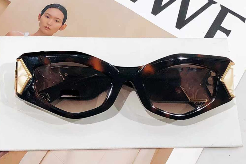 SPP136 Sunglasses Tortoise Gradient Brown