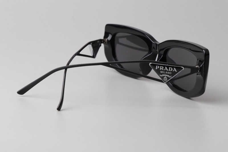 SPR14Y Sunglasses Black Gray
