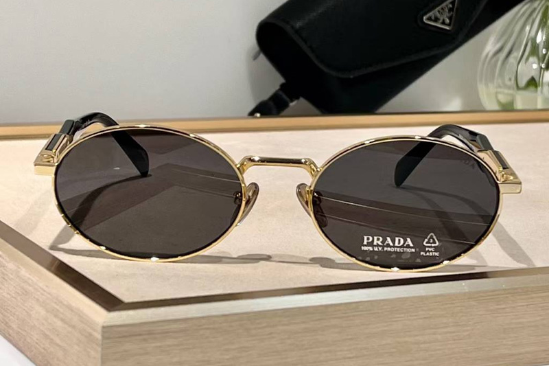 SPR65Z Sunglasses Gold Gray