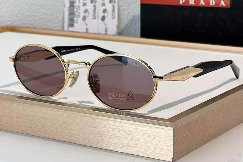 SPR65Z Sunglasses Gold Pink
