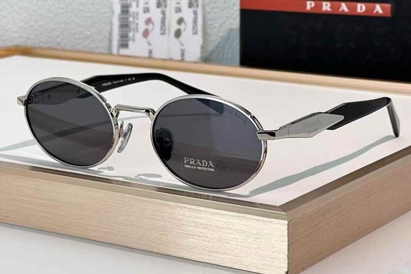 SPR65Z Sunglasses Silver Gray