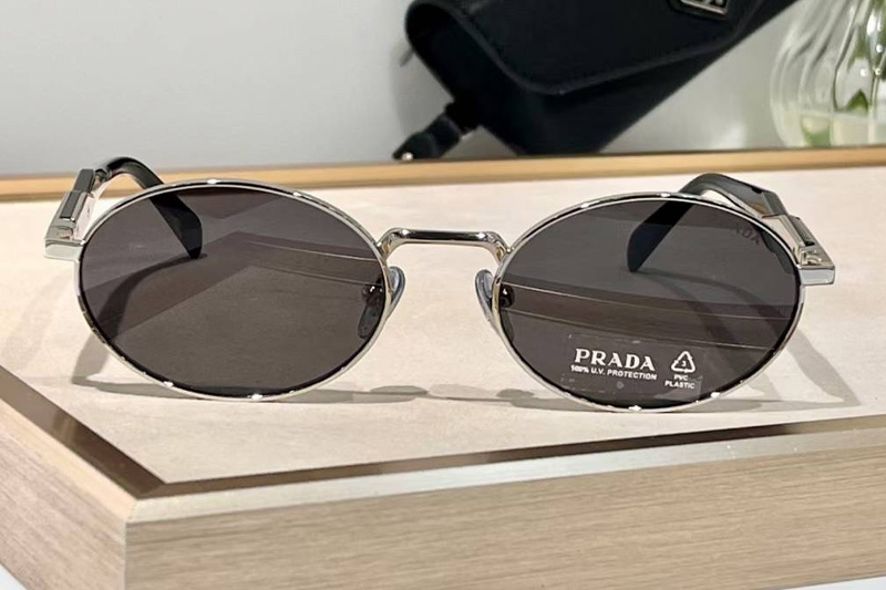 SPR65Z Sunglasses Silver Gray