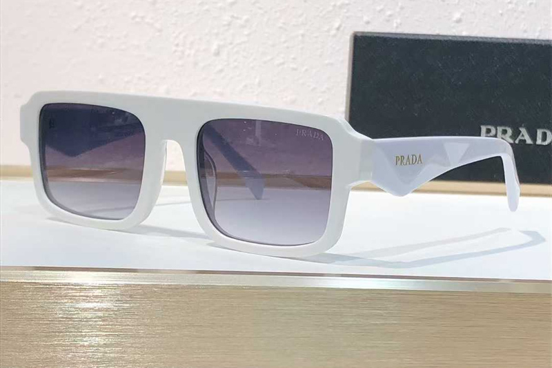 SPRA05S Sunglasses White Gradient Gray