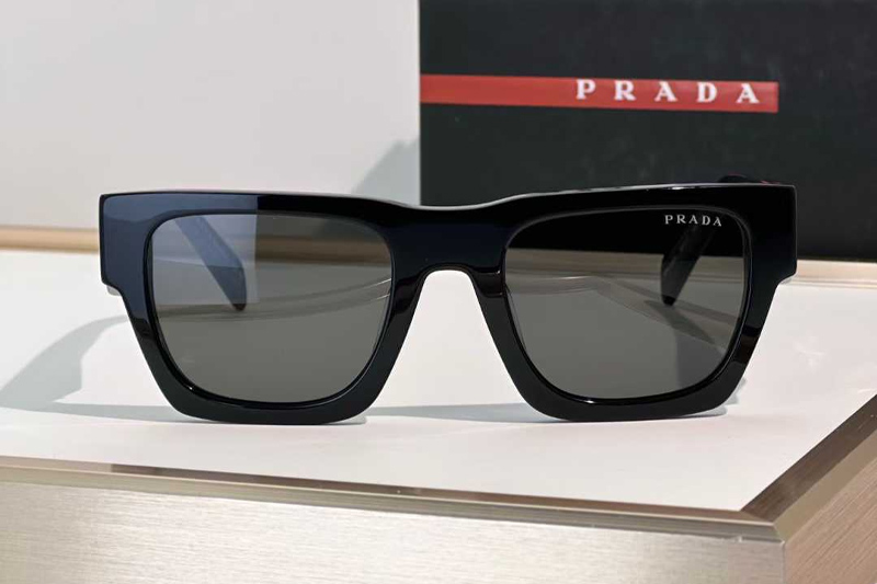 SPRA06S Sunglasses Black Gray