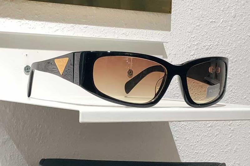 SPRA26 Sunglasses Black Gradient Brown