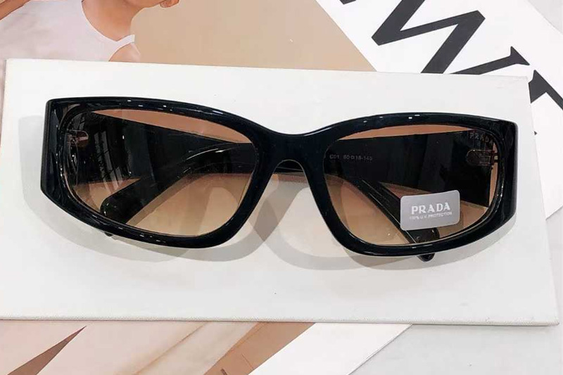 SPRA26 Sunglasses Black Gradient Brown