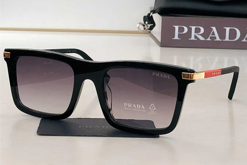 SPSA58 Sunglasses Black Gradient Gray