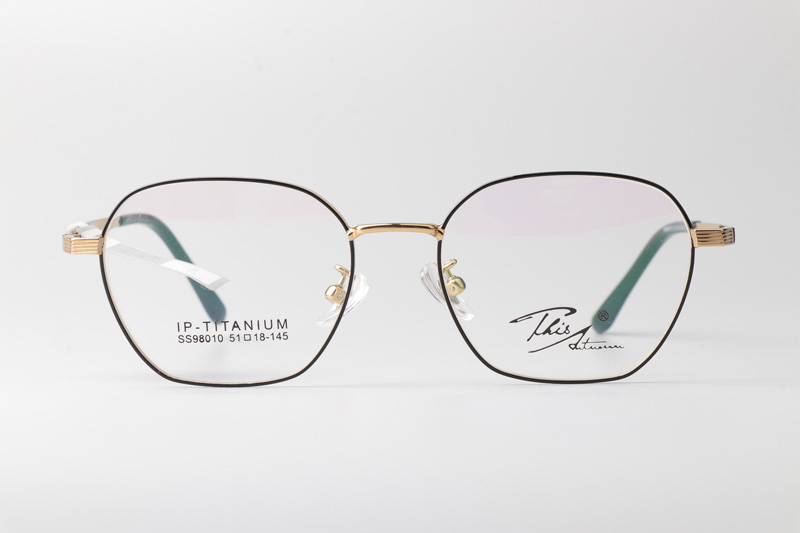 SS98010 Eyeglasses Black Gold