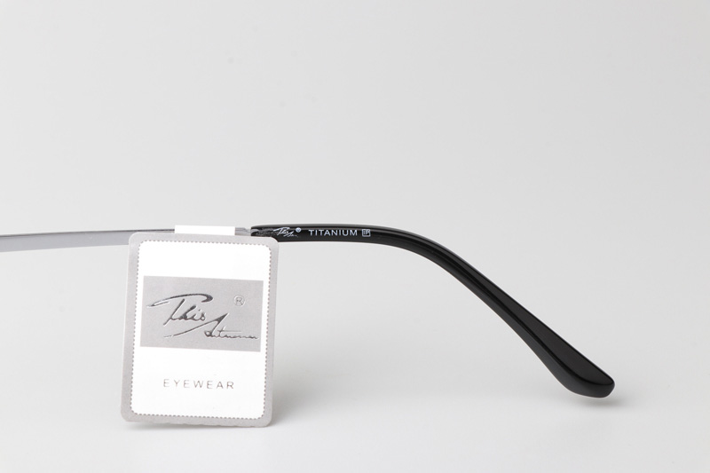 SS98010 Eyeglasses Black Silver