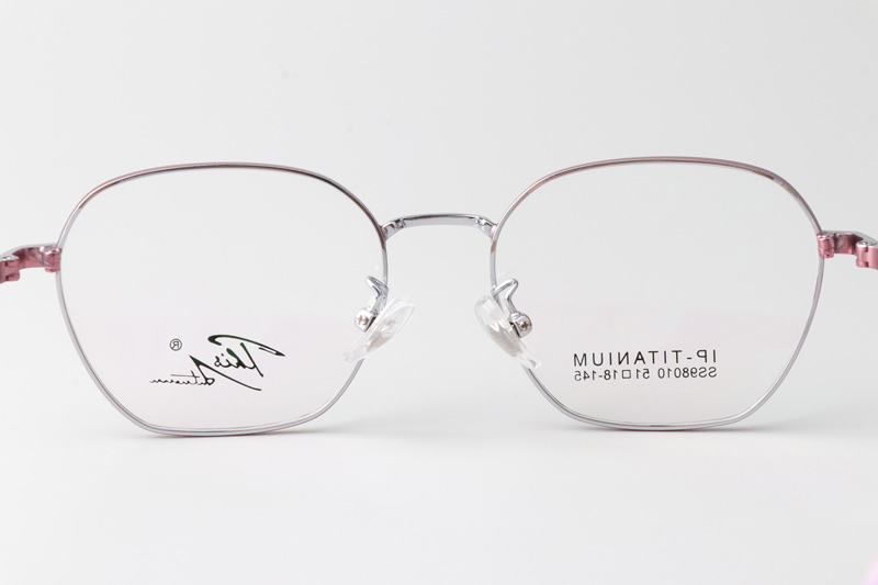 SS98010 Eyeglasses Pink Silver
