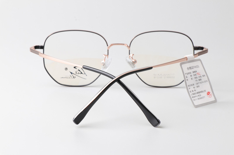 SS98812 Eyeglasses Black Rose Gold