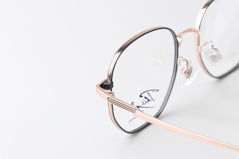 SS98812 Eyeglasses Black Rose Gold