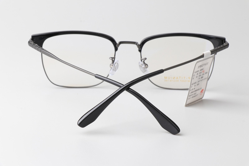 SW15207 Eyeglasses Black Gunmetal