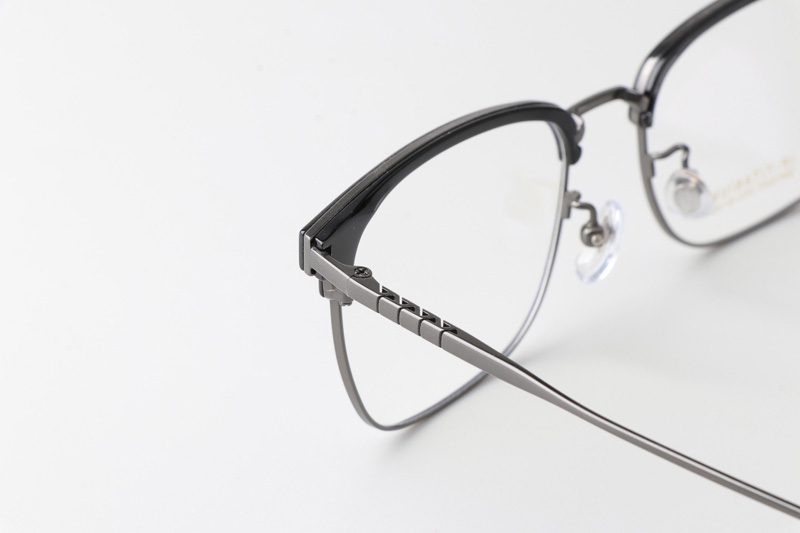 SW15207 Eyeglasses Black Gunmetal