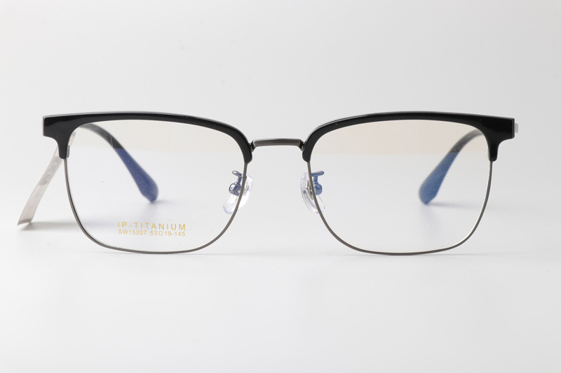 SW15207 Eyeglasses Black Gunmetal