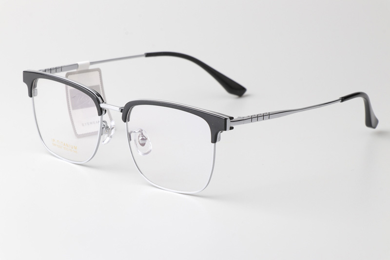SW15207 Eyeglasses Black Silver